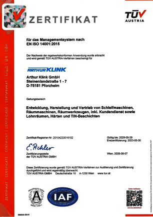 Umweltmanagement nach ISO14001:2018